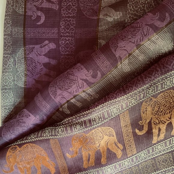 Pashmina Women's Long Silk Scarf/Wrap NWOT - Picture 3 of 9